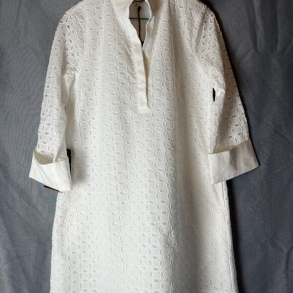 Tuckernuck White Eyelet Megan Dress - Picture 2 of 3
